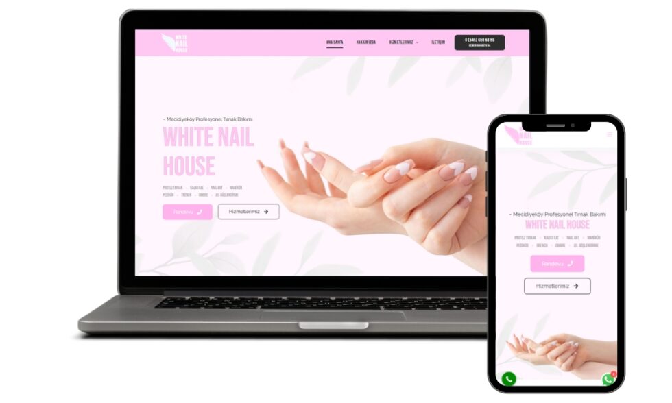 3 White Nail House 1